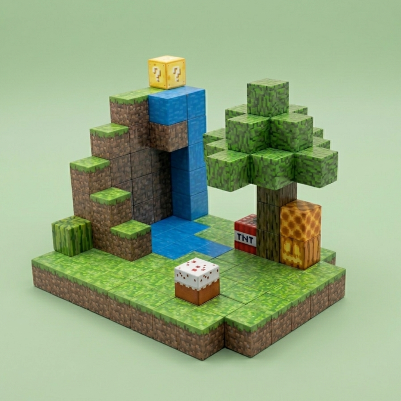 BLOKS  Džiunglių Krioklys