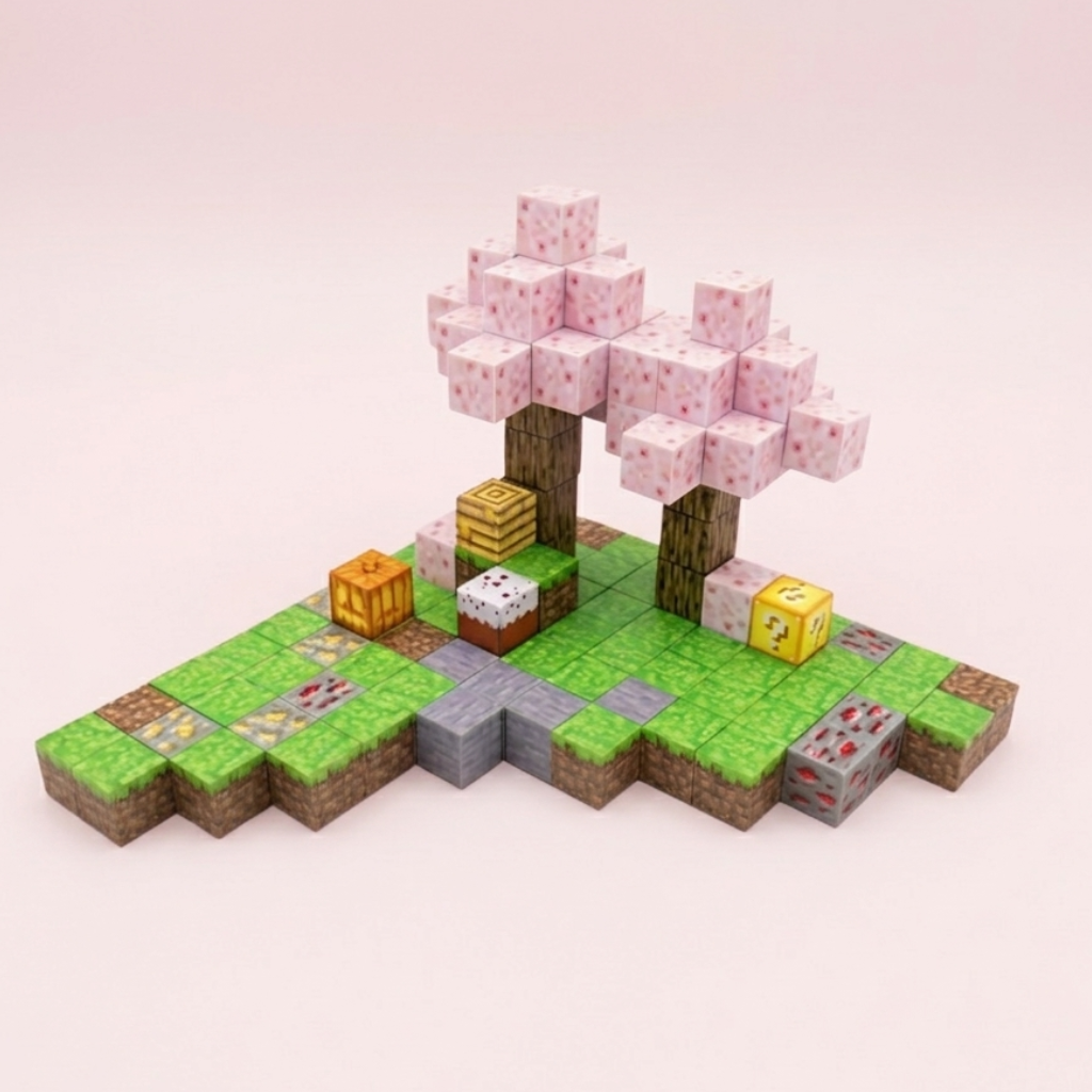 BLOKS Sakurų Sodas