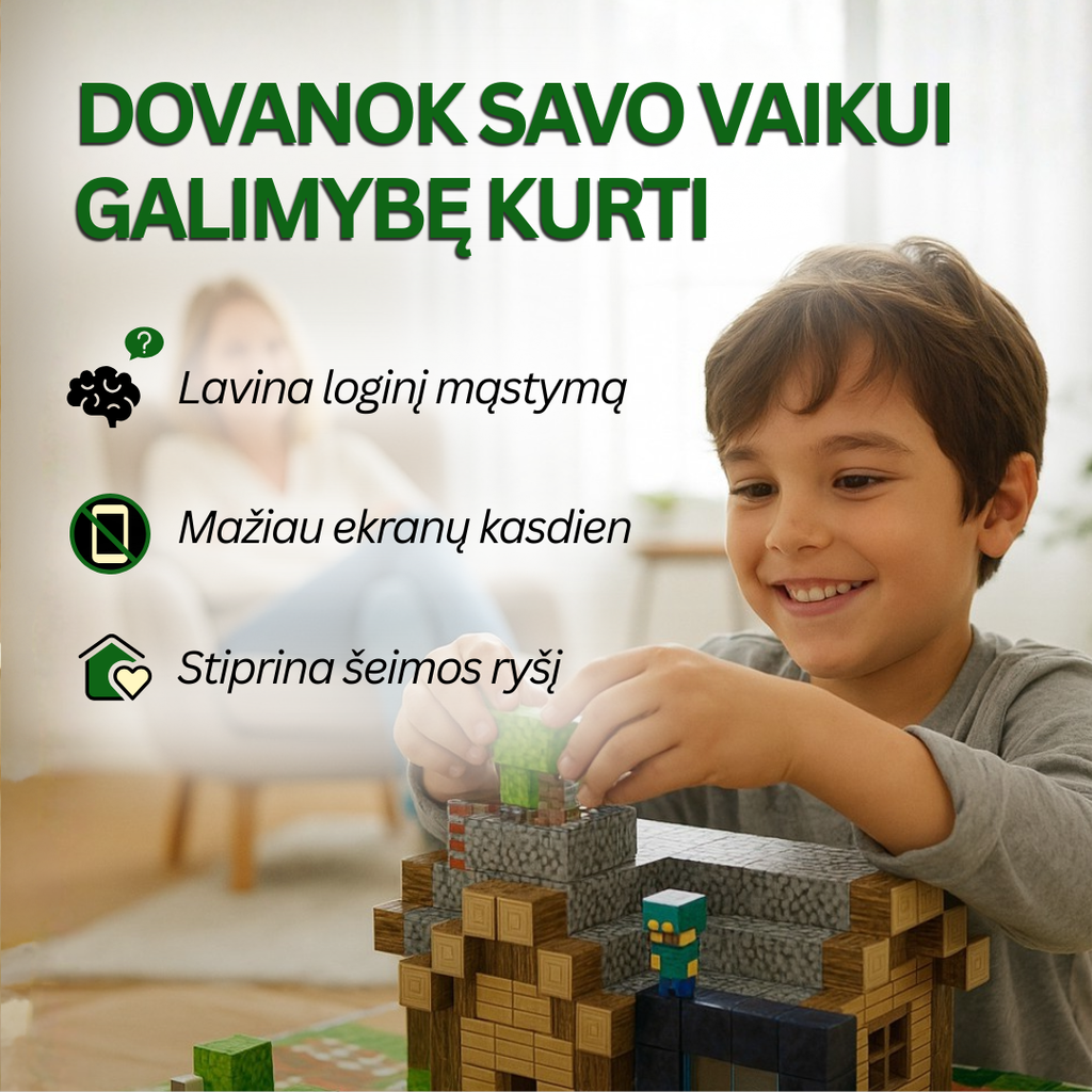BLOKS™ - Miestelio Bazė (128 vnt)