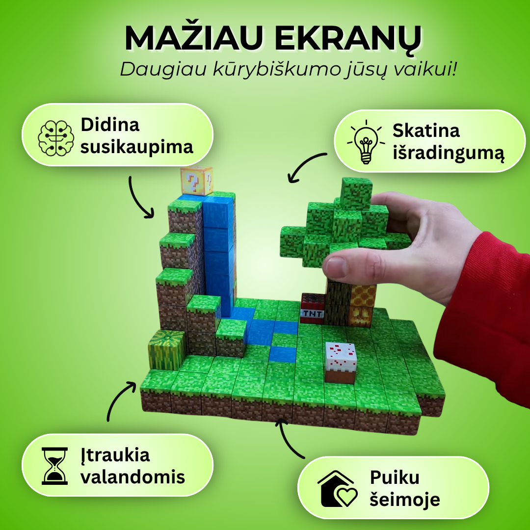 BLOKS™ - Miestelio Bazė (128 vnt)