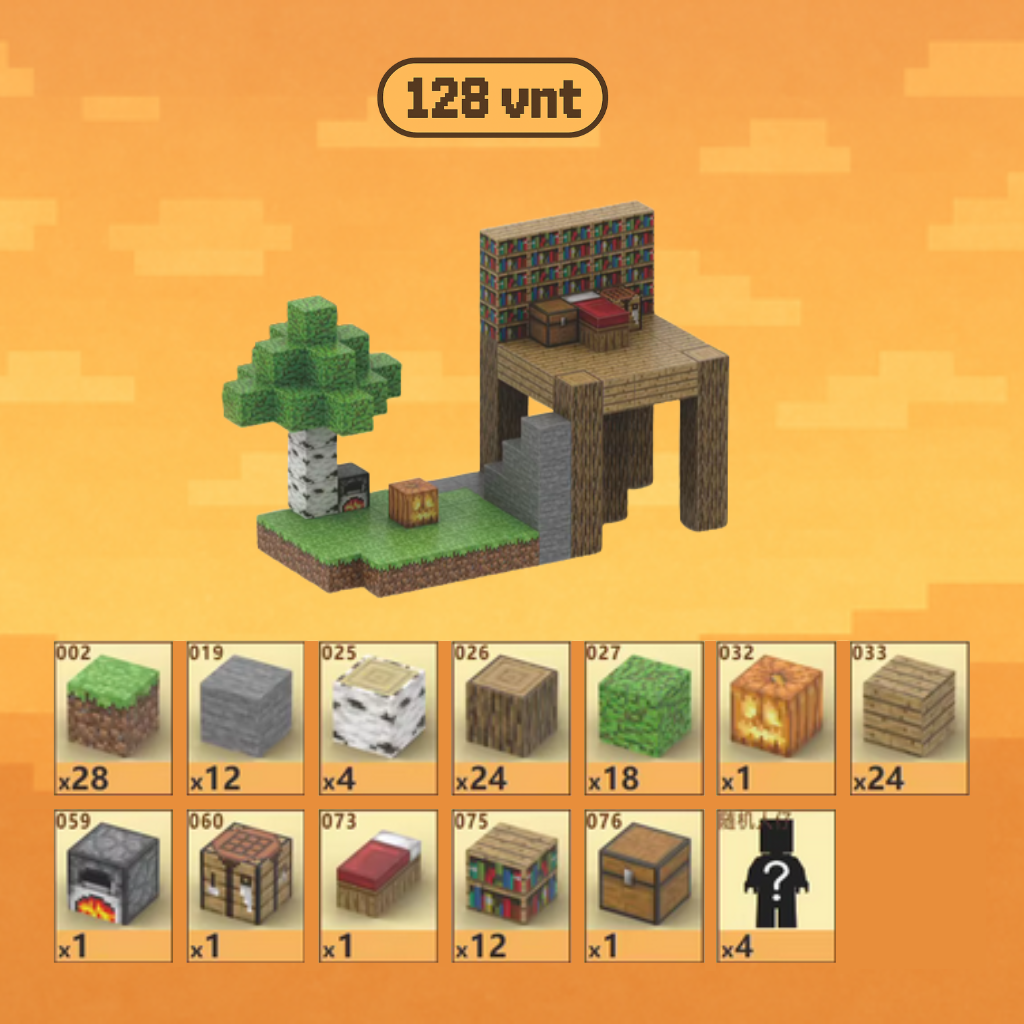 BLOKS™ - Miestelio Bazė (128 vnt)