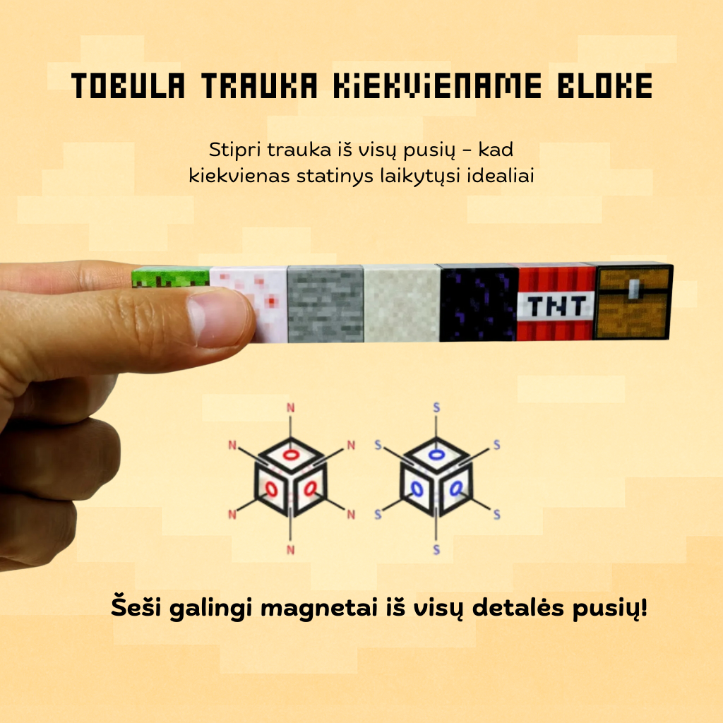 BLOKS™ - Miestelio Bazė (128 vnt)